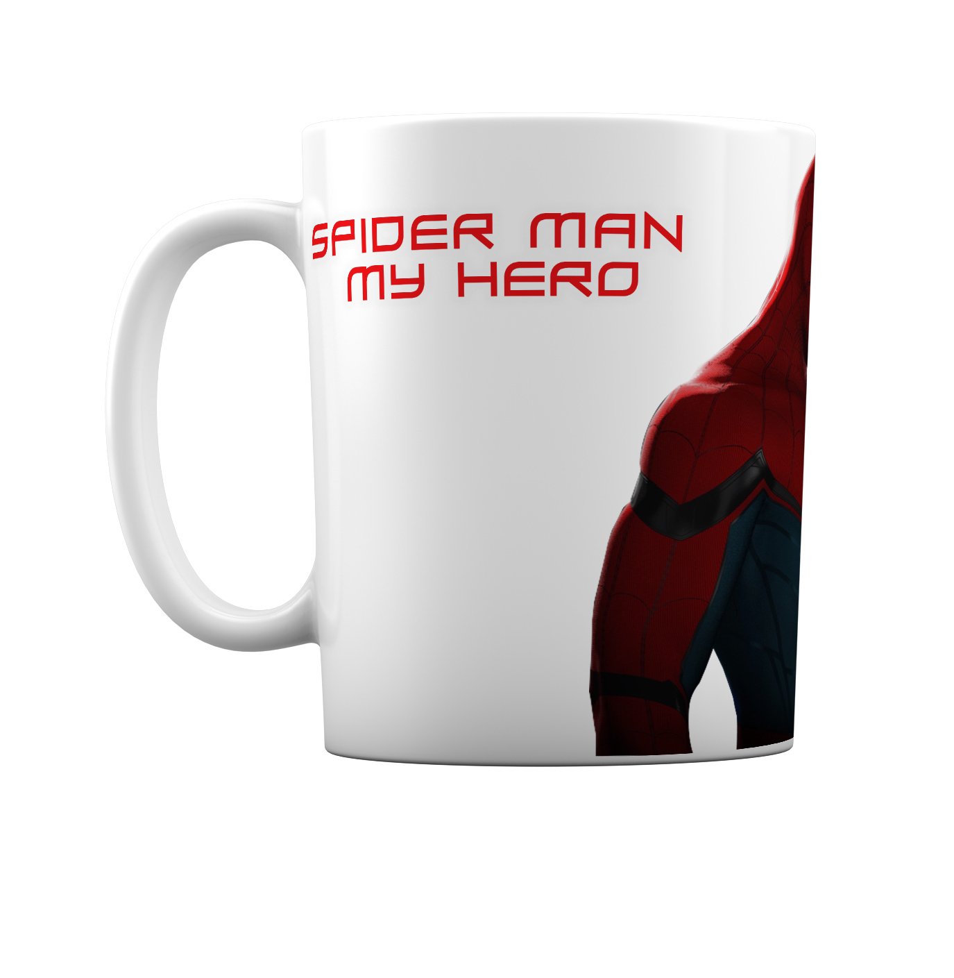 Spider Man White Coffee Mug